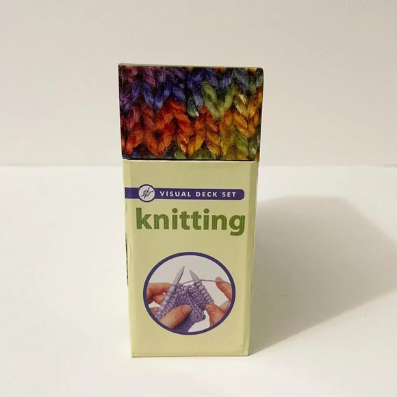 Visual Deck Set Knitting Thunder Bay Press Knitting Kit - Picture 4 of 15